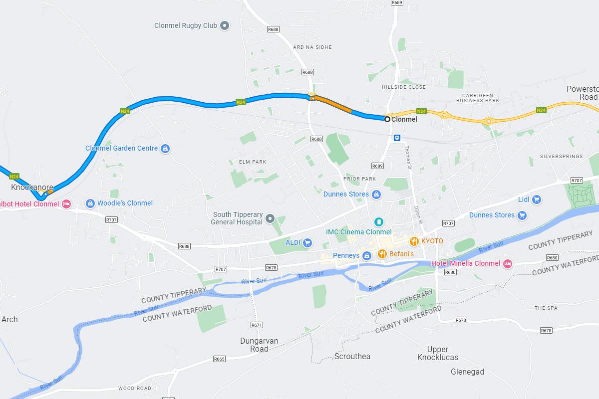 Tipperary Map