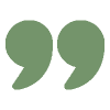 quotation – green quotation - green